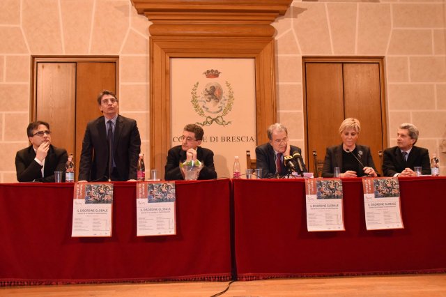 Romano Prodi al S. Barnaba per Fondazione Trebeschi  BS 21.2.17